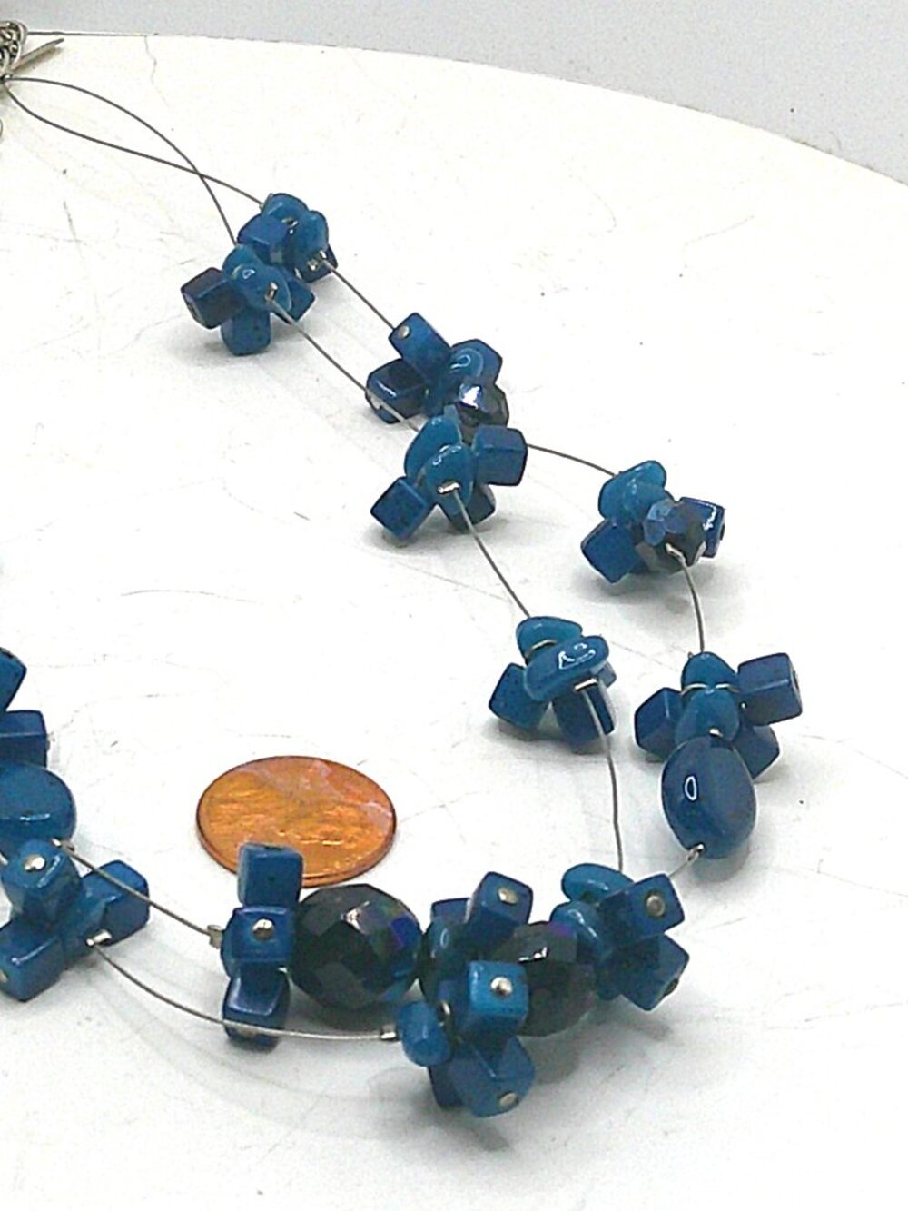 Double Strand "Invisible" Necklace